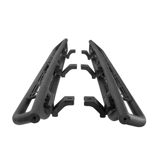 Jeep JT Running Boards Side Steps Nerf Bars for 2020-2021 Jeep Gladiator - u-Box Offroad b7000s 6