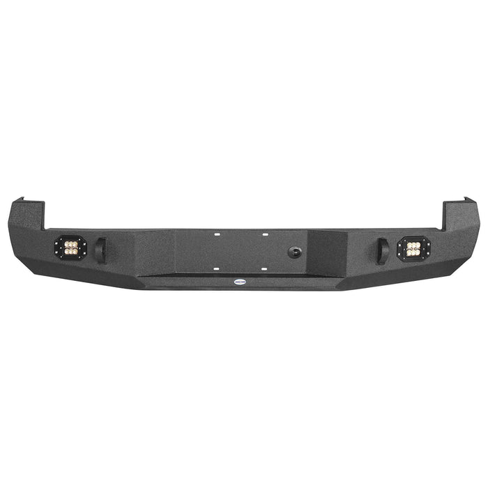 Rear Bumper w/Lights & Licence Plate Mount for 2005-2023 Toyota Tacoma - u-Box Offroad b4011-14200-1-12