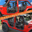 4-Door Running Boards & Tubular Half Doors Combo for 2020-2023 Jeep Gladiator - u-Box Offroad BXG.3009+7000 12
