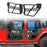 Jeep JT 4-Door Side Steps & Tubular Half Doors for 2020-2023 Jeep Gladiator - u-Box BXG.3009+7001 4