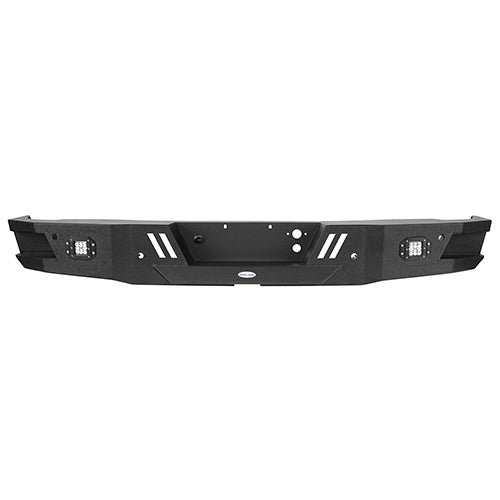 Chevrolet Silverado Rear Bumper w/LED Floodlights for 2007-2018 Chevy Silverado 1500 - u-Box Offroad BXG.9025 6