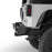 Different Trail Rear Bumper w/Hitch Receiver & LED Lights for 2007-2018 Jeep JK - u-Box Offroad b2030s 4