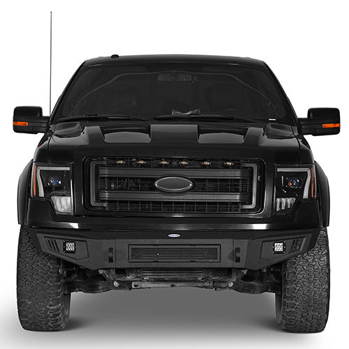 F-150 Ford Full Width Front Bumper for 2009-2014 Ford F-150, Excluding Raptor - u-Box Offroad BXG.8201 3