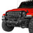 Jeep JK Mid Width Front Bumper & Rear Bumper & Front Skid Plate for 2007-2018 Jeep Wrangler JK - u-Box Offroad  BXG.3018+2030+2042 3