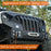 Mad Max Front Bumper & Rear Bumper w/2 Inch Hitch Receiver for 2007-2018 Jeep Wrangler JK - u-Box Offroad BXG.2038+2029 11