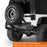 Mad Max Front Bumper & Rear Bumper w/2 Inch Hitch Receiver for 2007-2018 Jeep Wrangler JK - u-Box Offroad BXG.2038+2029 15