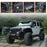 Mad Max Front Bumper & Rear Bumper w/2 Inch Hitch Receiver for 2007-2018 Jeep Wrangler JK - u-Box Offroad BXG.2038+2029 5