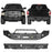 Dodge Ram Front Bumper & Rear Bumper for 2013-2018 Dodge Ram 1500 - u-Box BXG.6001+BXG.6005 1