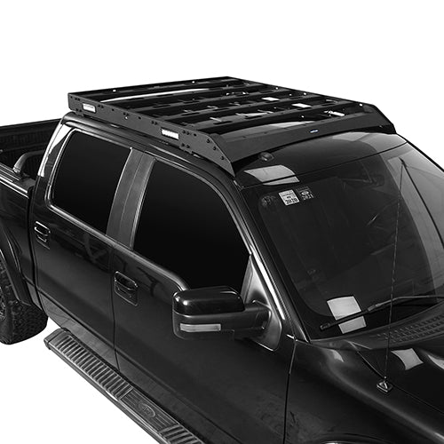 Front Bumper / Rear Bumper / Luggage Carrier for 2006-2014 Ford F-150 - u-Box Offroad BXG.8205+8201+8203 13
