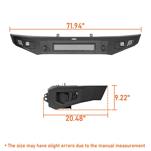 Front Bumper / Rear Bumper / Luggage Carrier for 2006-2014 Ford F-150 - u-Box Offroad BXG.8205+8201+8203 35