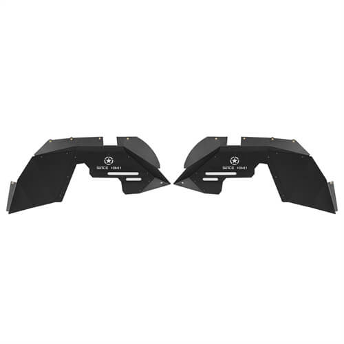 Jeep JK Front Inner Fender Liners w/Since 1941 Logo for 2007-2018 Jeep Wrangler JK - u-Box Offroad b20662067 13