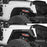 Jeep JK Front Inner Fender Liners w/Since 1941 Logo for 2007-2018 Jeep Wrangler JK - u-Box Offroad b20662067 4