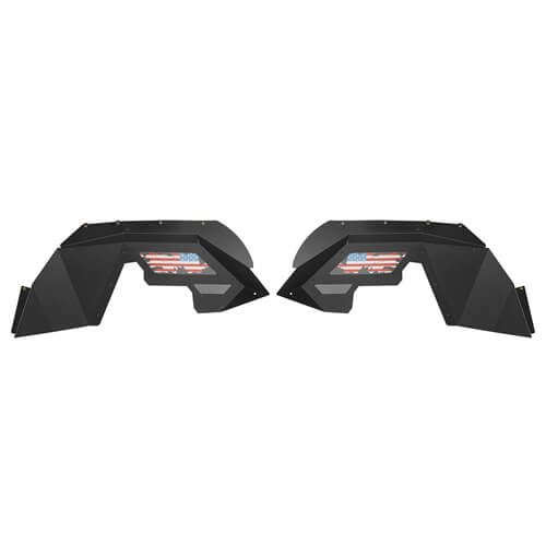 Jeep JK Front Inner Fender Liners w/Since 1941 Logo for 2007-2018 Jeep Wrangler JK - u-Box Offroad b20662067 5