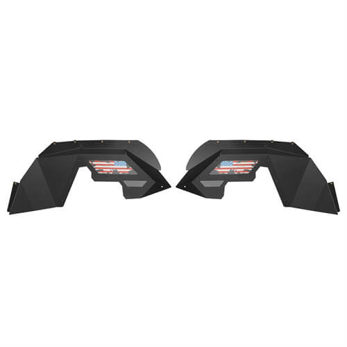 Jeep JK Front Inner Fender Liners w/Since 1941 Logo for 2007-2018 Jeep Wrangler JK - u-Box Offroad b20662067 5