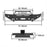 Full Width Front Bumper for 2009-2014 Ford F-150, Excluding Raptor - u-Box Offroad b820082018202 18