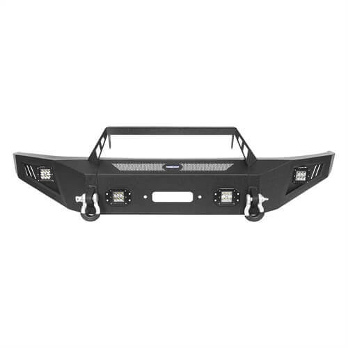 Full Width Front Bumper for 2009-2014 Ford F-150, Excluding Raptor - u-Box Offroad b820082018202 19