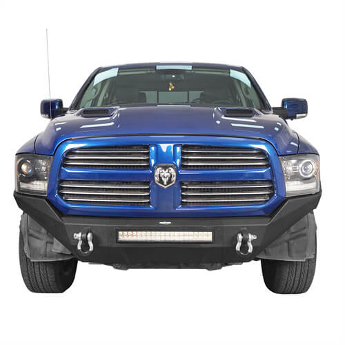 Dodge Ram Front & Rear Bumper for 2013-2018 Dodge Ram 1500 u-Box BXG.6000+BXG.6002 3