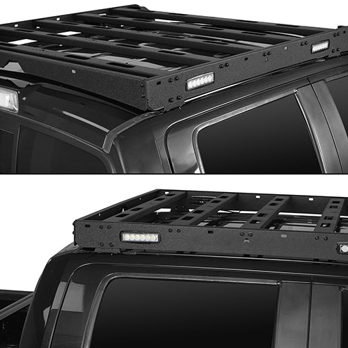 Ford F-150 Front Bumper / Rear Bumper / Roof Rack for 2009-2014 F-150 SuperCrew,Excluding Raptor - u-Box Offroad BXG.8205+8200+8204 13
