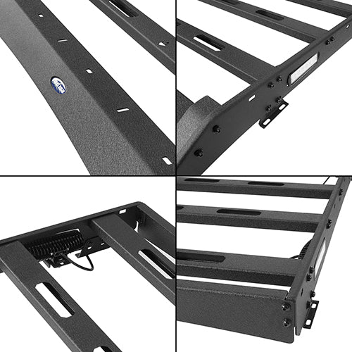 Ford F-150 Front Bumper / Rear Bumper / Roof Rack for 2009-2014 F-150 SuperCrew,Excluding Raptor - u-Box Offroad BXG.8205+8200+8204 34
