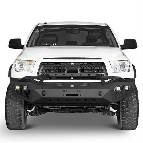 Toyota Tundra Front Bumper Full Width Bumper w/Hoop for 2007-2013 Toyota Tundra u-Box BXG.5200 2