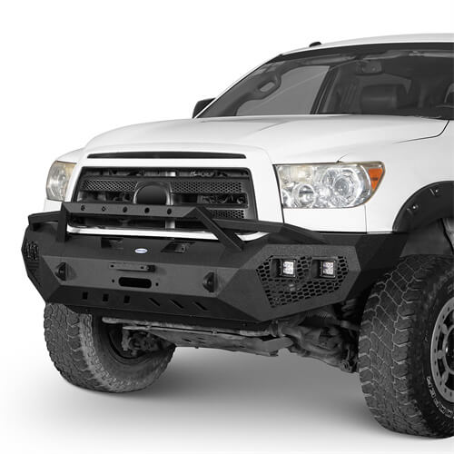 Toyota Tundra Front Bumper Full Width Bumper w/Hoop for 2007-2013 Toyota Tundra u-Box BXG.5200 3