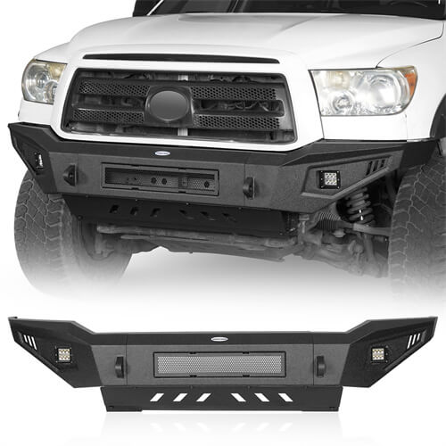 Front Bumper w/Skid Plate for 2007-2013 Toyota Tundra - u-Box Offroad
