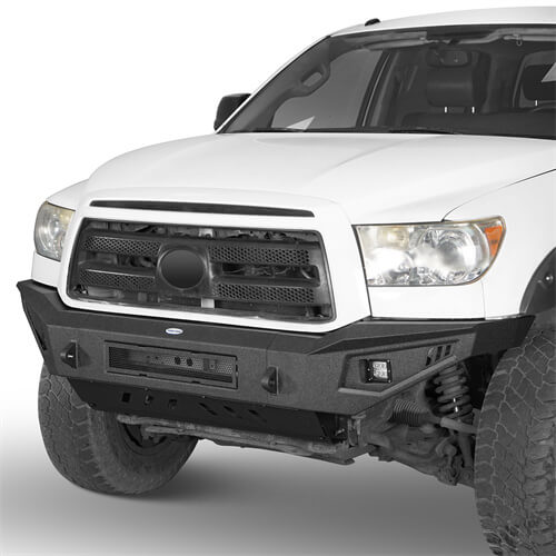 Front Bumper w/Skid Plate for 2007-2013 Toyota Tundra - u-Box Offroad b5204s 3