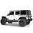 Jeep JK Body Armor Cladding for 2007-2018 Jeep Wrangler JK 4 Door - u-Box Offroad b2045s 5