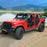 Jeep JT Side Steps & Tubular Half Doors for 2020-2023 Jeep Gladiator 4-Door - u-Box Offroad  BXG.3009+7002 3