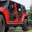 Jeep JT Side Steps & Tubular Half Doors for 2020-2023 Jeep Gladiator 4-Door - u-Box Offroad  BXG.3009+7002 5