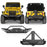 Jeep TJ Front and Rear Bumper Combo with Tire Carrier Blade Master for Jeep Wrangler YJ TJ 1987-2006 u-Box BXG.1010+BXG.1011 1 