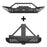 Jeep TJ Front and Rear Bumper Combo with Tire Carrier Blade Master for Jeep Wrangler YJ TJ 1987-2006 u-Box BXG.1010+BXG.1011  2