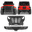Jeep JL Mad Max Front Bumper & Rear Bumper for 2018-2023 Jeep Wrangler JL - u-Box Offroad u-Box BXG.3003+3021 1