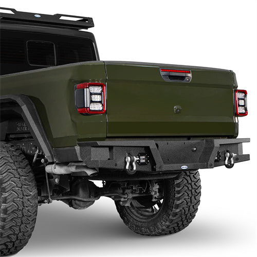 Jeep JT Mid Width Front Bumper & Rear Bumper for 2020-2024 Jeep Gladiator - u-Box Offroad  b30187003 14