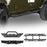 Jeep JT Mid Width Front Bumper / Rear Bumper / Side Steps for 2020-2023 Jeep Gladiator - u-Box Offroad BXG.3018+7003+7002 1