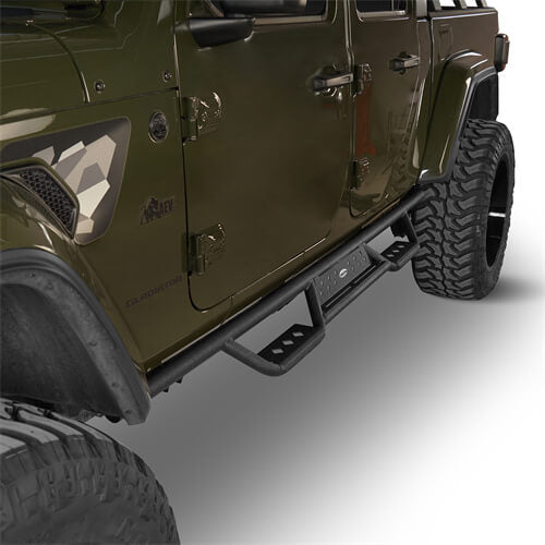 Jeep JT Mid Width Front Bumper / Rear Bumper / Side Steps for 2020-2023 Jeep Gladiator - u-Box BXG.3018+7003+7001 13