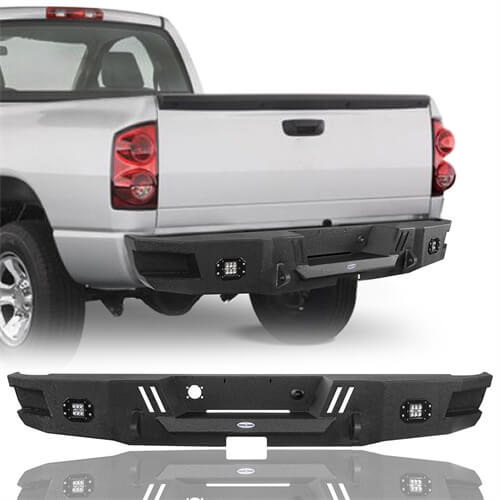 Ram Rear Bumper for 2006-2008 Ram 1500 - u-Box-BXG6504-1