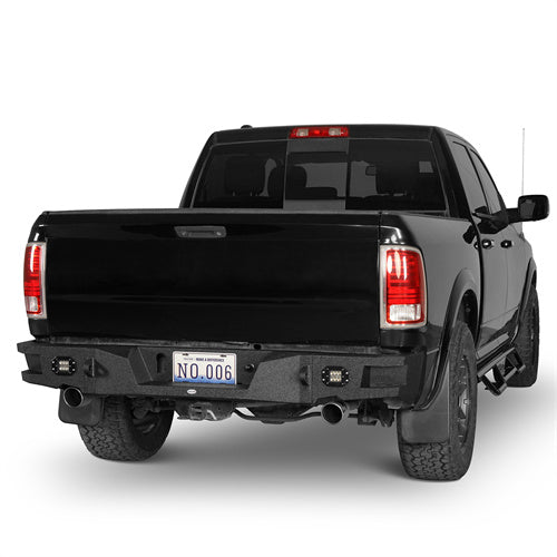 Dodge Ram Rear Bumper for 2009-2018 Dodge Ram 1500 - u-Box Offroad b6002s 3