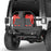 Rear Bumper With Rack Bar & Spare Tire Frame for 2007-2018 Jeep Wrangler JK  u-Box BXG.2015 2