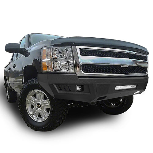 Chevrolet Silverado Front & Rear Bumper for 2007-2013 Chevy Silverado 1500 - u-Box Offroad BXG.9021+9025 5