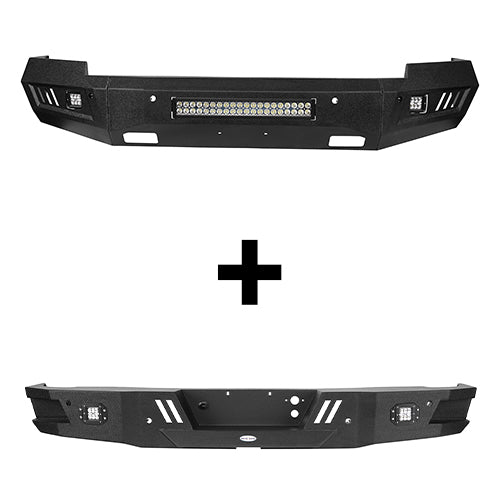 Chevrolet Silverado Front & Rear Bumper for Chevy Silverado 1500 - u-Box Offroad BXG.9022+9025 2