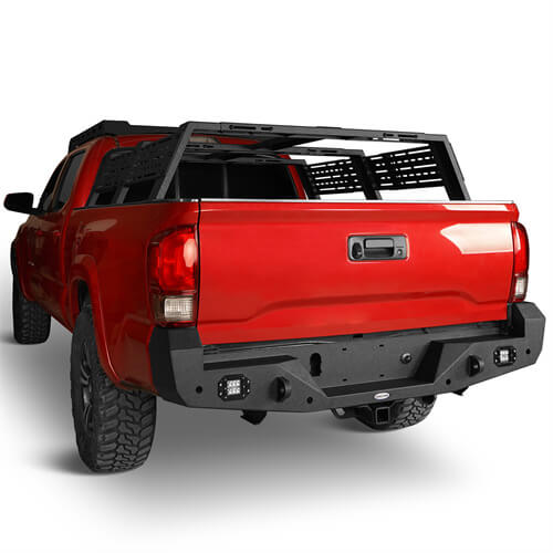 Tacoma Front & Rear Bumpers Combo for 2016-2023 Toyota Tacoma 3rd Gen - u-Box Offroad b42014200s 10