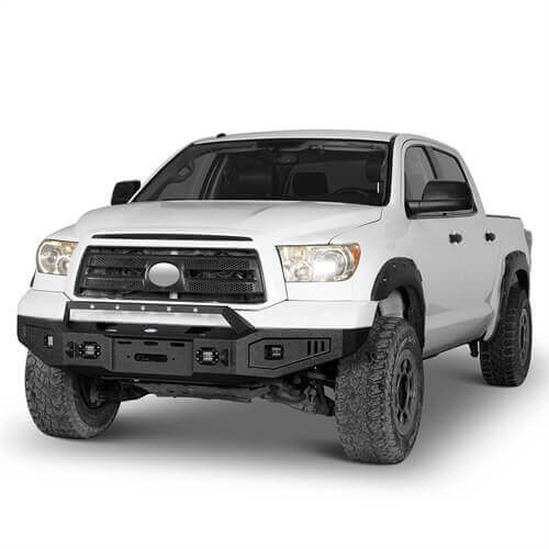 Toyota Tundra Front Bumper w/Winch Plate for 2007-2013 Toyota Tundra - u-Box Offroad b5205s 2