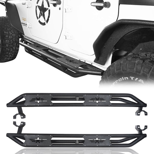 eep JK 4 Door Jeep Side Steps Jeep for 2007-2018 Jeep Wrangler JK U-Box Offroad bxg2026-1 3