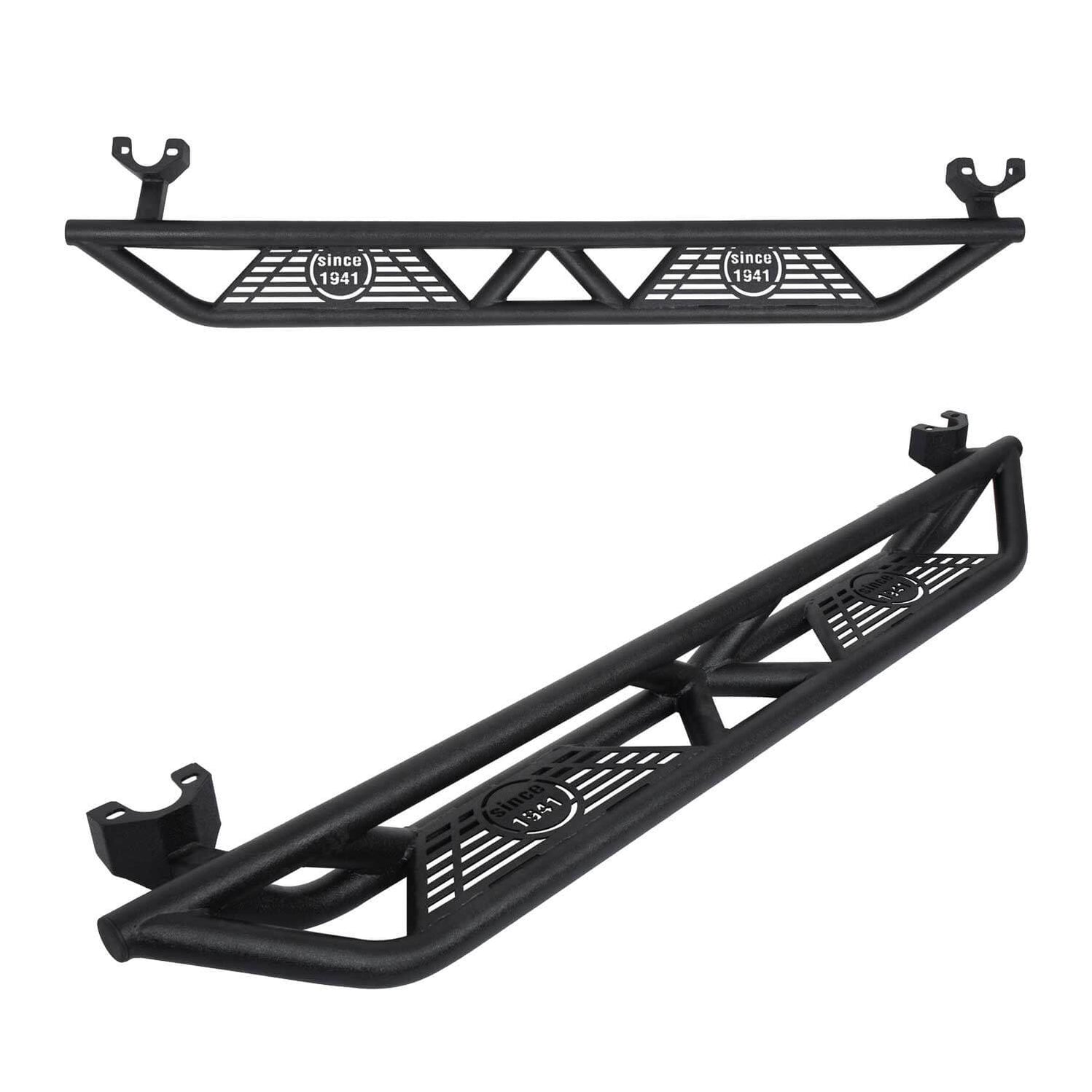20072018 JK BLADE Side Steps Nerf Bars for Jeep Wrangler uBox Offroad