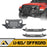 Mad Max Front Bumper Grill & Tube Side Steps(18-23 Jeep Wrangler JL 4 Door) - u-Box