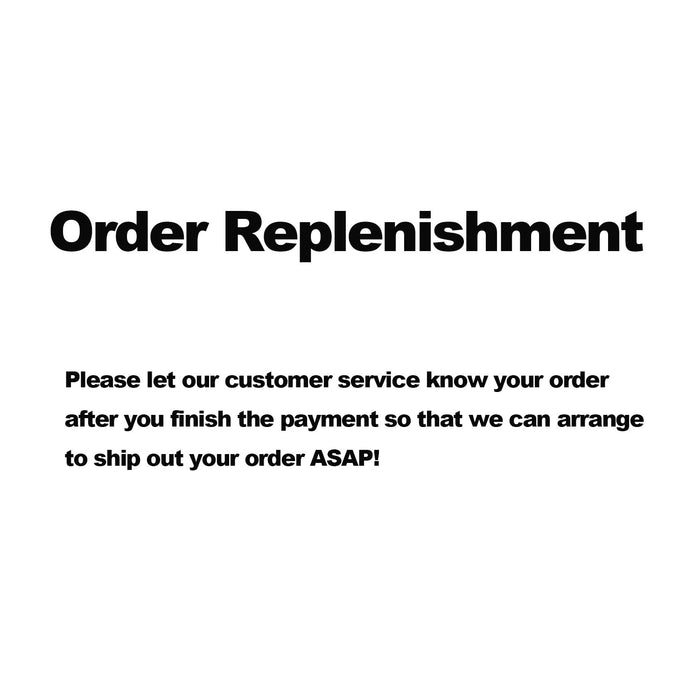 Order Replenishment