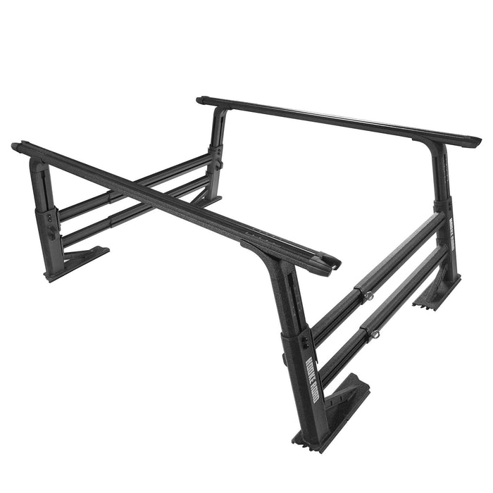 Truck Bed Cargo Rack Truck Ladder Rack for Toyota And Nissan Trucks w/ Factory Utility Tracks  u-Box offroad 12
