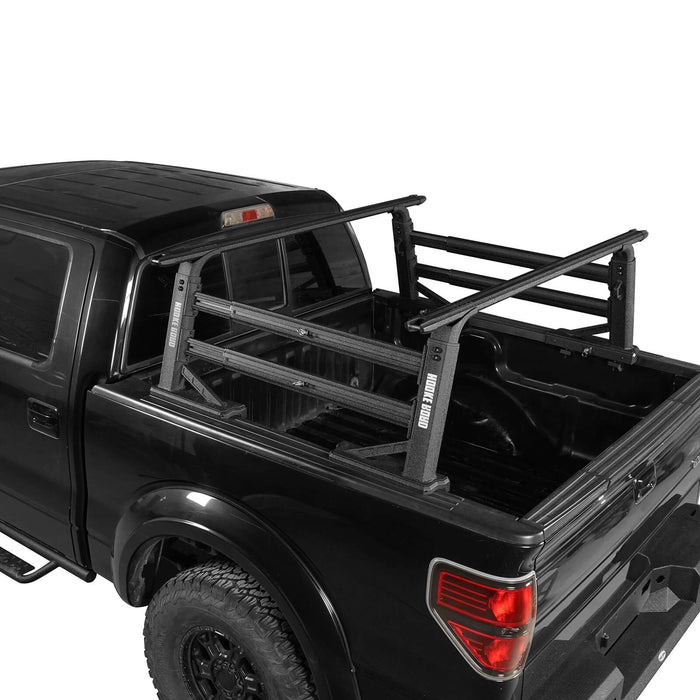 Truck Bed Cargo Rack Truck Ladder Rack for Toyota And Nissan Trucks w/ Factory Utility Tracks  u-Box offroad 14