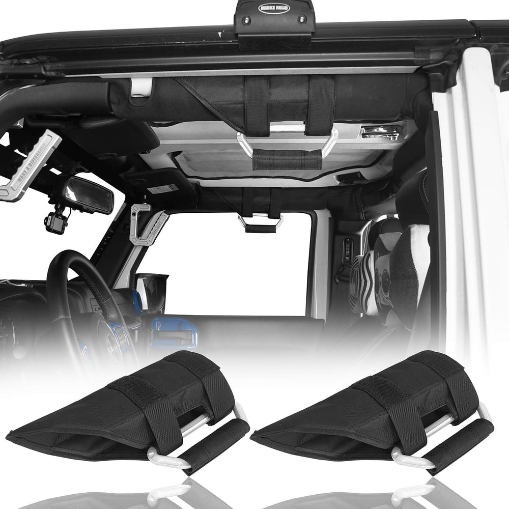 Aluminum Grab Handles(07-20 Jeep Wrangler JK JL & 2020 Jeep Gladiator JT) - u-Box